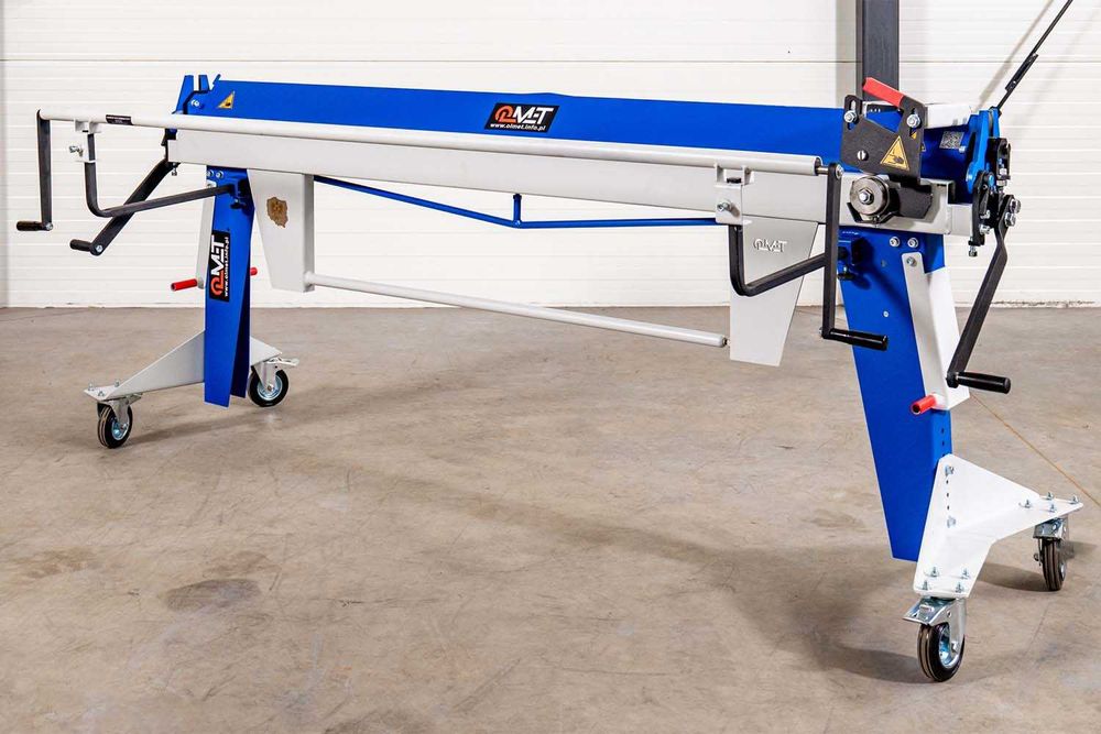 Tania trwała giętarka do blachy 2m z nożem/Zaginarka dekarska M40x2200