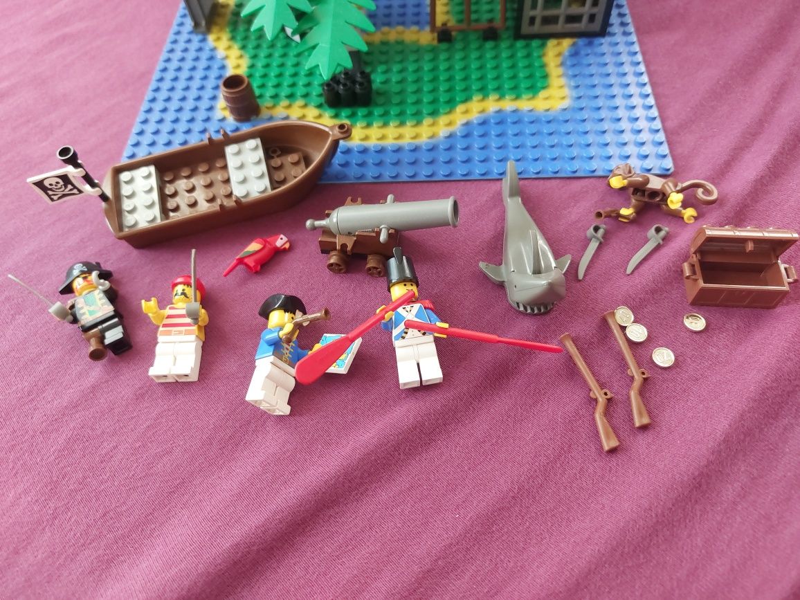 Lego 6270 + box pudło + instrukcja. Forbidden Island. Piraci. Pirates
