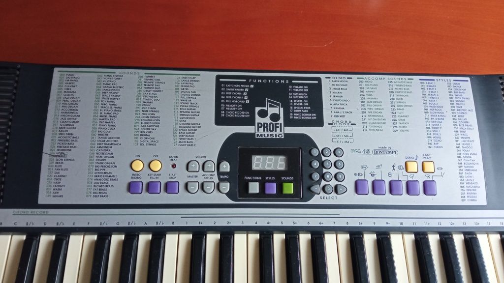 Keyboard organy Profi Music PM65