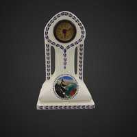 Porcelanowy zegar stojący B41/051139