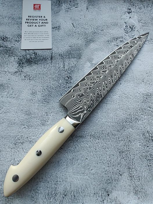 Японский Шеф нож 20 см Zwilling Miyabi Kramer дамаск 101 слой