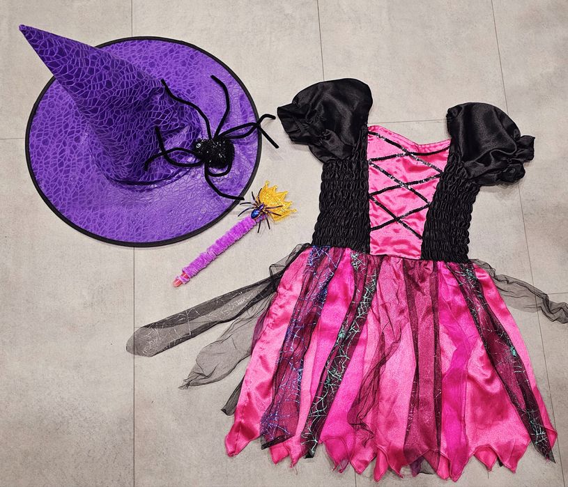 Костюм дитячий відьми на halloween