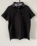 Koszulka męska, polo czarna Tommy Hilfiger