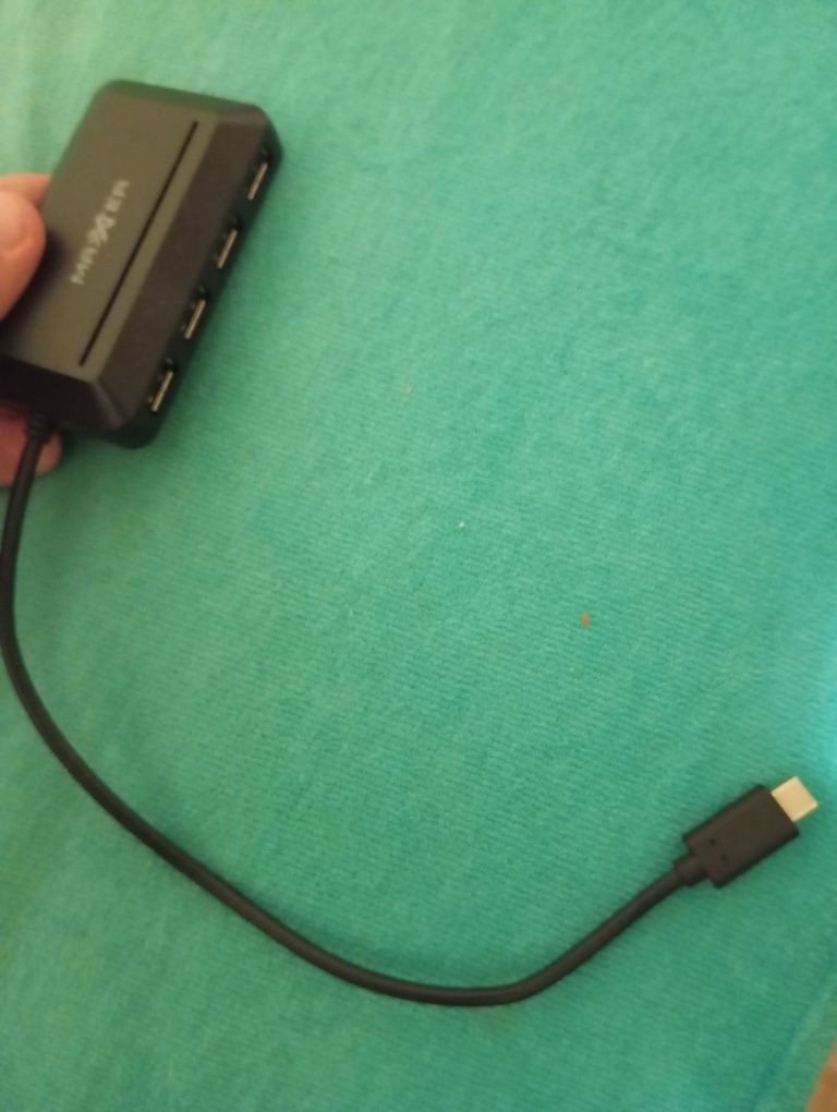 Adapter z Usb C Do Usb A 4 porty