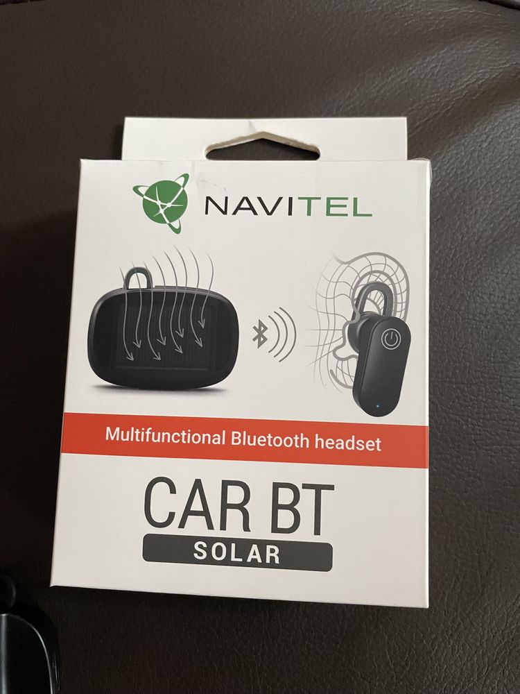 Zestaw słuchawkowy Navitel Car BT Solar