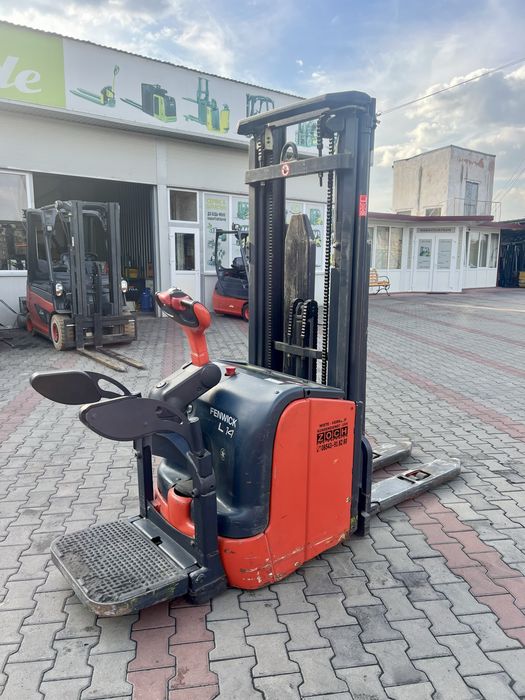 Електро штабелер Linde L14AP 2006р., 1.4т., 4.7м