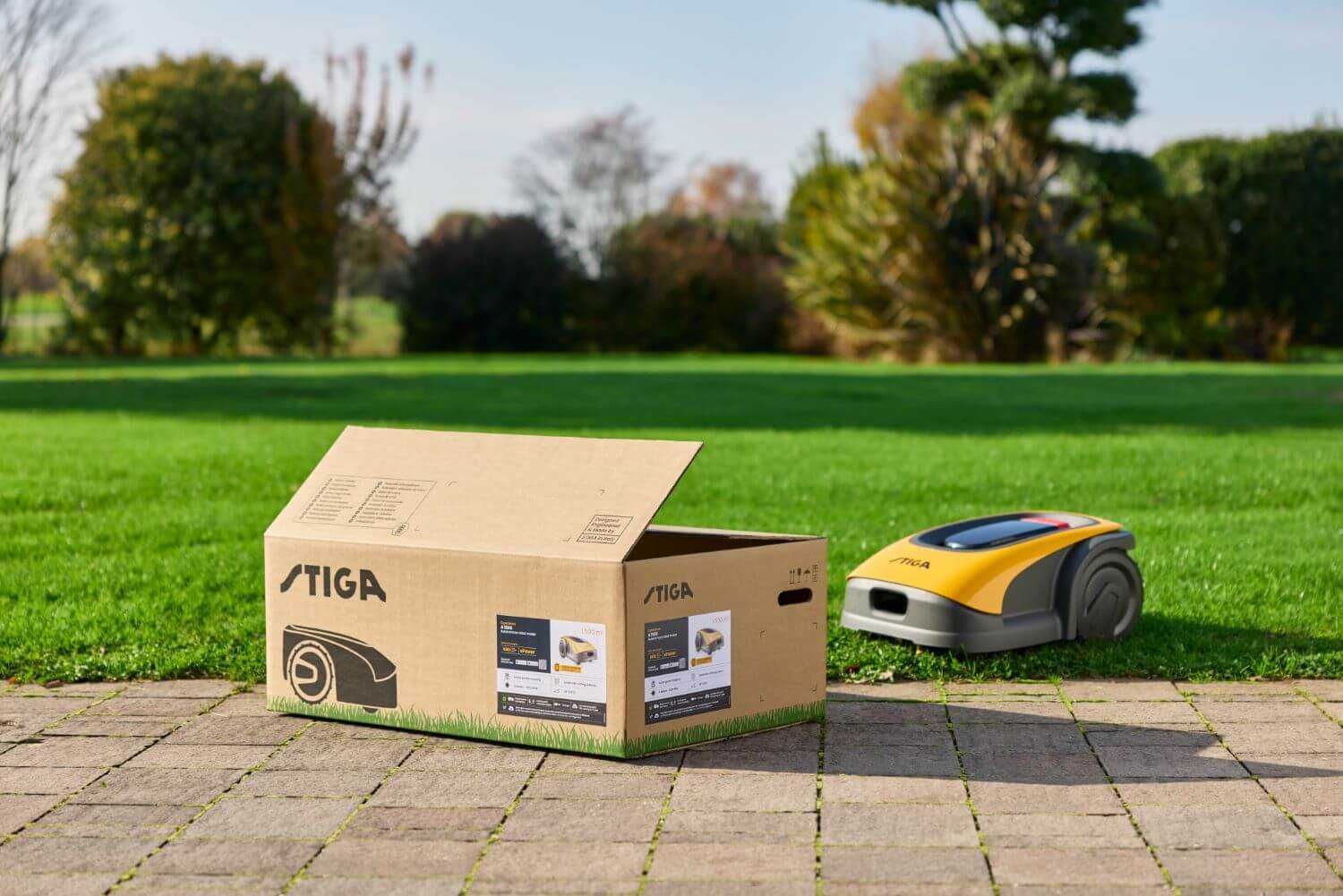 Robot koszący STIGA A300 , Autonomiczny, Bez kablowy. Instalacja