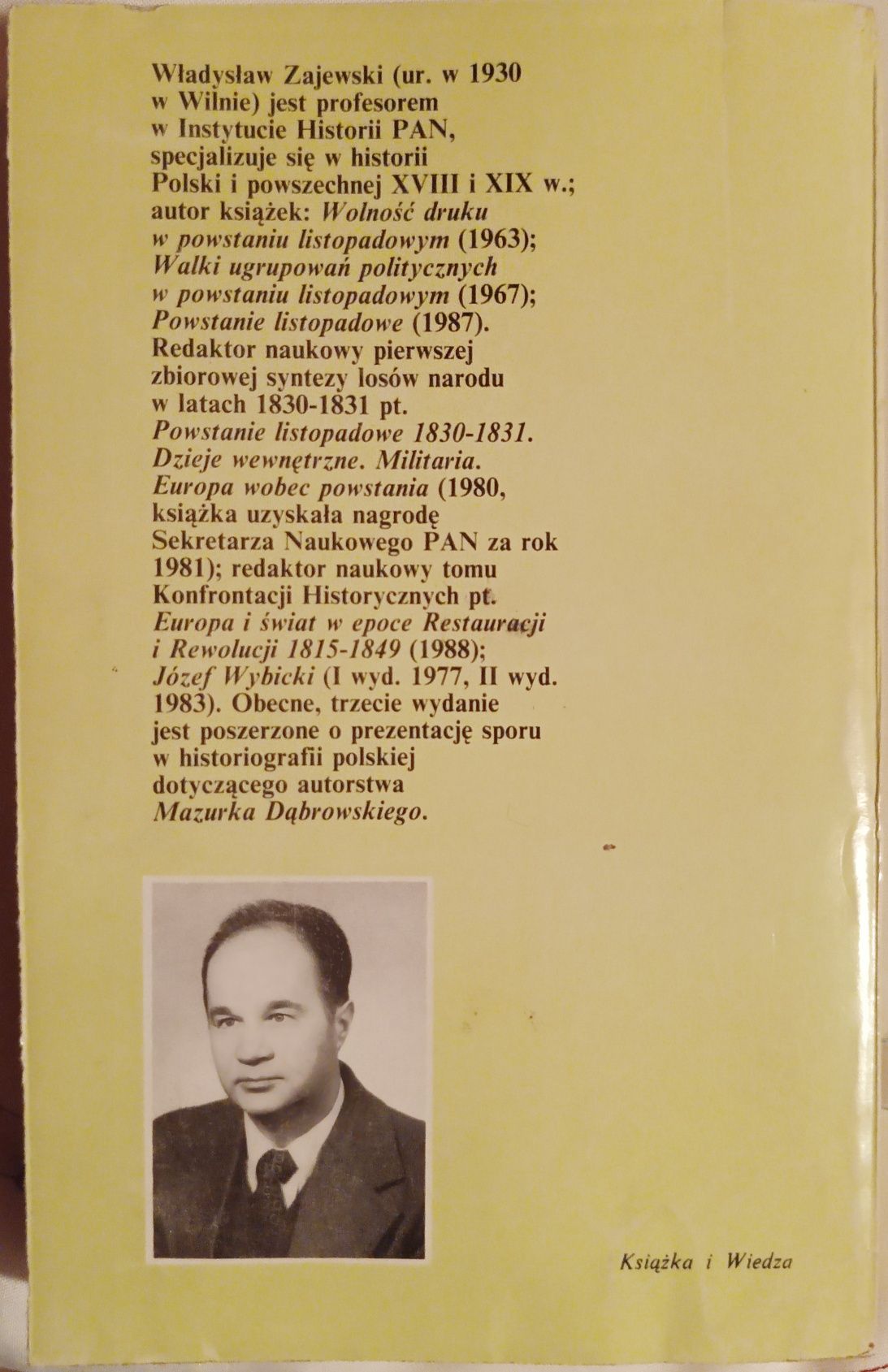 Józef Wybicki "Władysław Zajewski