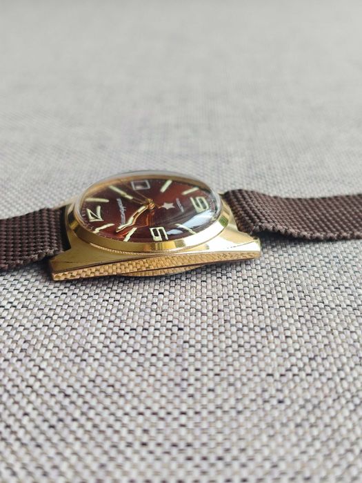 STOP-SEKUNDA wojskowy KOMANDIRSKIJE zegarek mechaniczny KOMANDIR retro