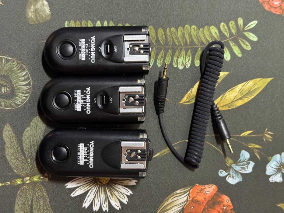 Радіосинхронізатори Yongnuo: RF-603C  RF-603C II