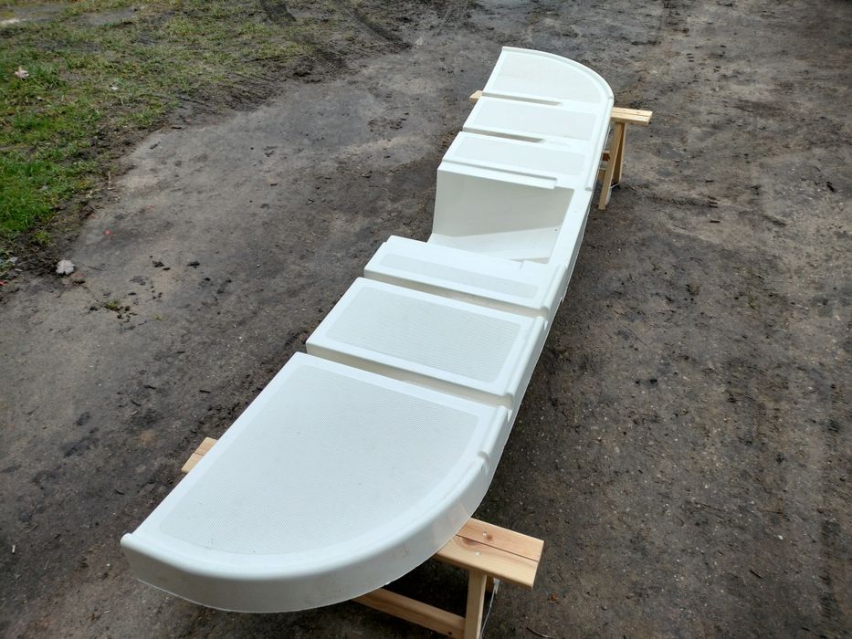 Trap podest do łodzi jachtu hausbota, pawęż do 60hp