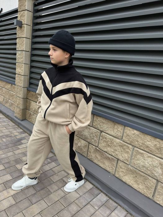 Дитячий флісовий теплий костюм хлопчик/дівчинка