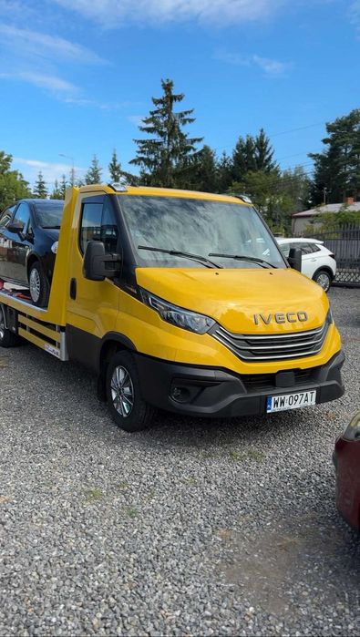 Transport samochodów LAWETA –  WARSZAWA / Kraj i za granicą