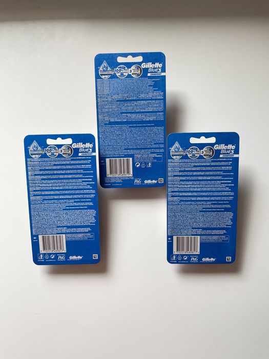 Gilette Blue3 komfort do golenia maszynki x11 maszynka golenie golarki