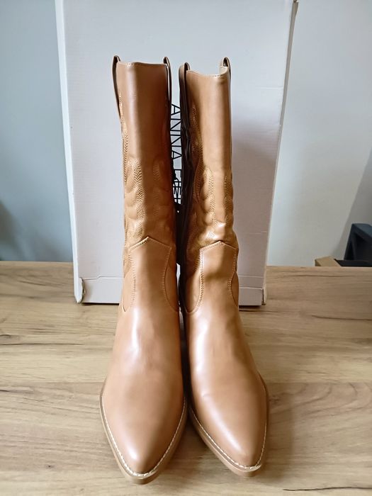 Brązowe kowbojki Anna Field EU 41