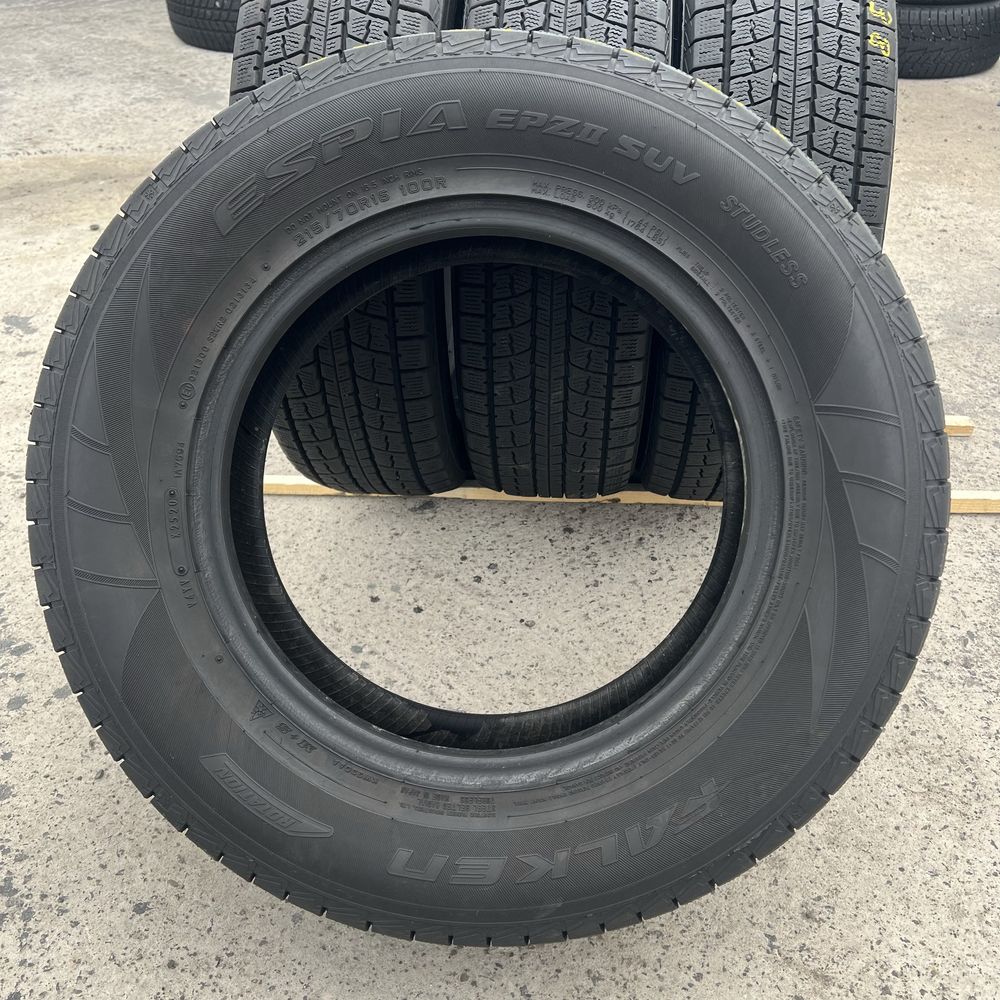 Зимові шини 215/70 r16 Falken. 2020р. 8мм.