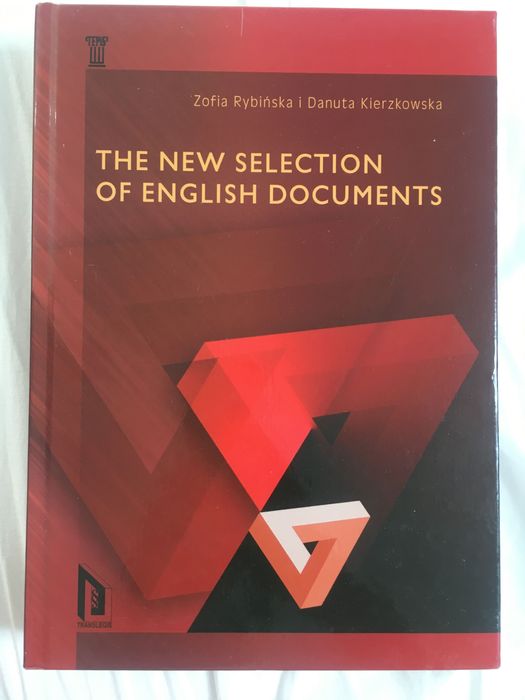 New selection of english documents