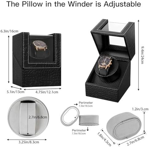 Eleganckie etui na zegarek skóra syntetyczna. USTERKA