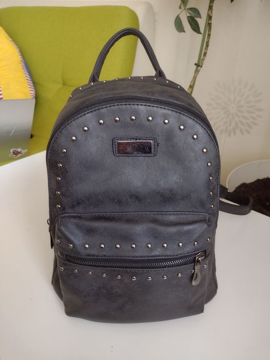 Шкіряний рюкзак, жіночий