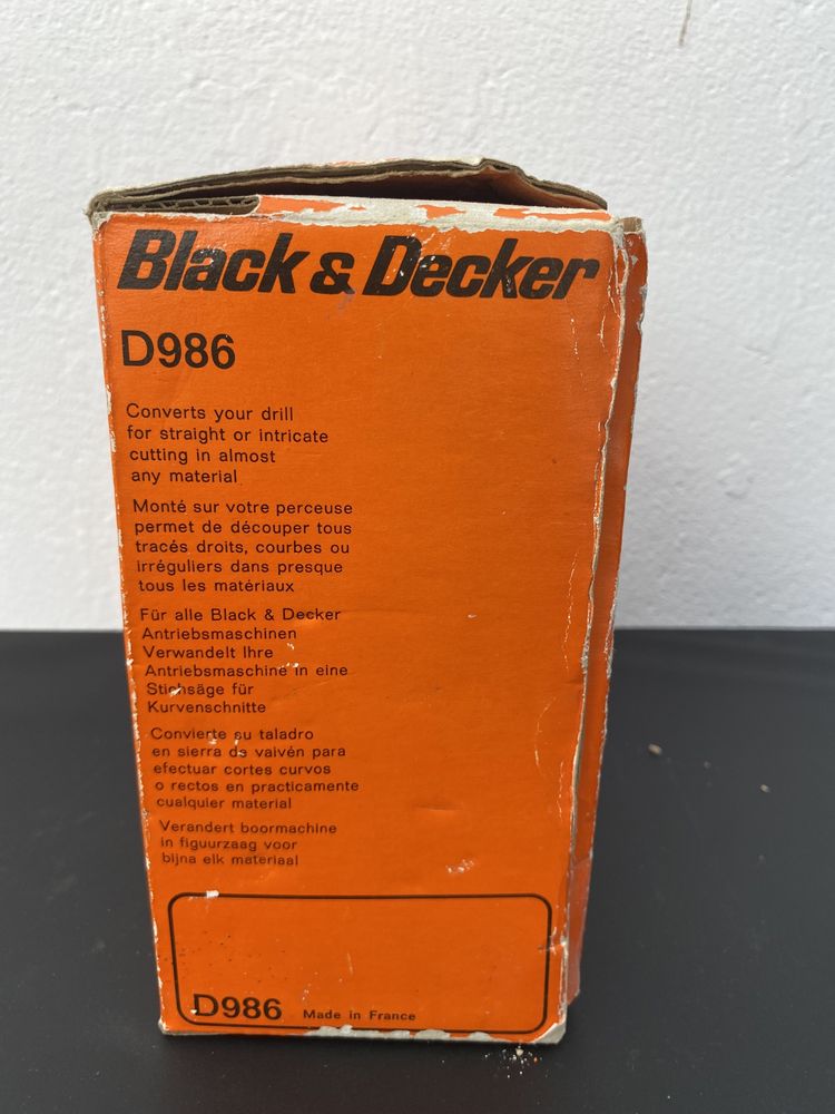 Adaptador Tico Tico Black & Decker D986 Vintage