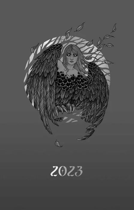 Kalendarz 2023. Mitologia słowiańska. Zielona Sowa