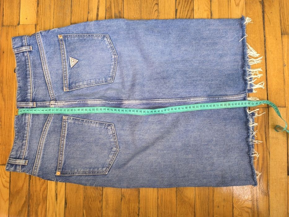 Джинсова спідниця жіноча Guess - юбка джинсоваяженская