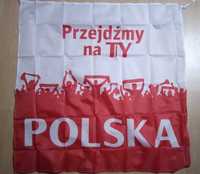 Transparent / flaga - Przejdźmy na Ty Polska