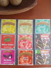 CD e coletâneas vários estilos musicais classica blues rock