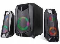 Głośniki Tracer 2.1 Hi-Cube RGB Bluetooth NOWY KOMPLET