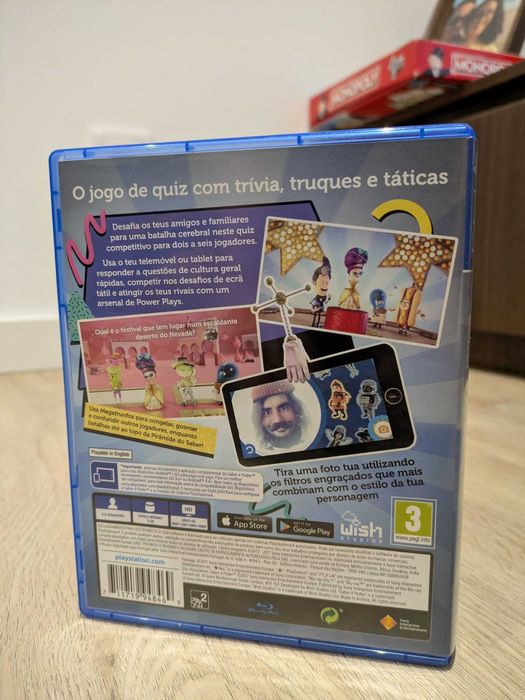 Saber é Poder PS4 jogo
