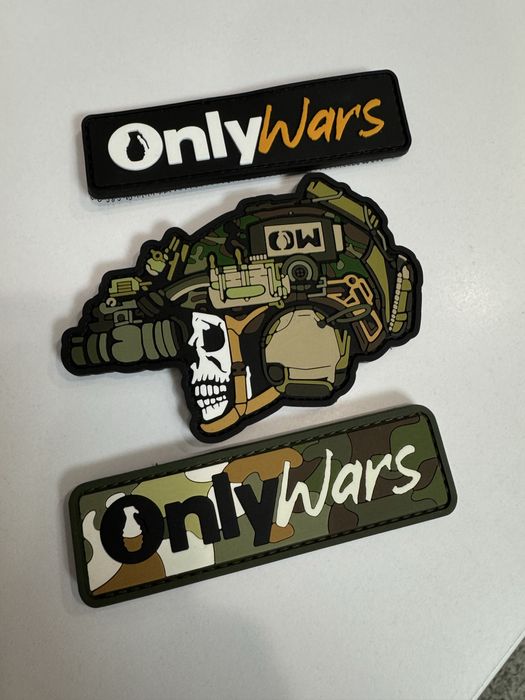 Патч/Шеврон ПВХ “OnlyWars” та Патч OW “GHOST OPERATOR