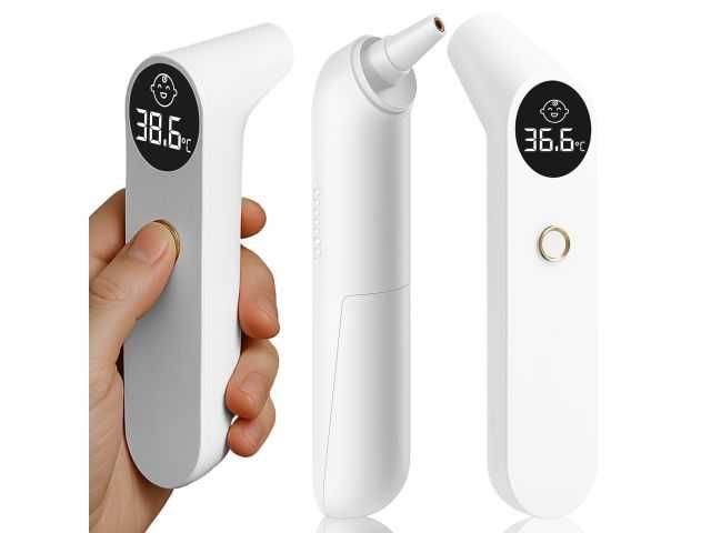 Termometr Bezdotykowy Na Podczerwień Medyczny Gorączki Do Ucha Czoła