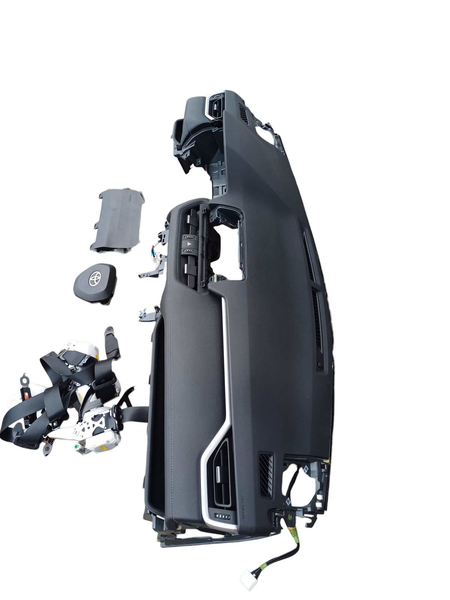 Oryginalna KPL Toyota Rav4 V 2023r Konsola Pulpit Kokpit Deska AirBag