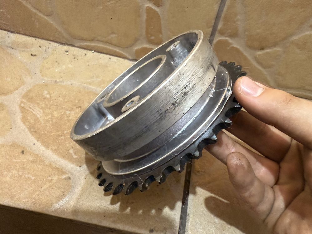 Zębatka tył nowa Simson S51 S50 S53 komplet wysyłka