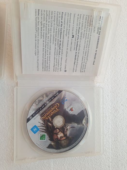Call of duty. Pirates caribbean.  Reflex  ps3