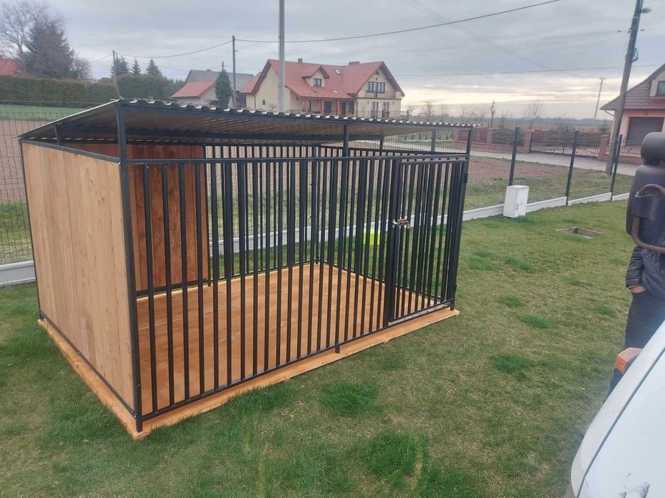 kojec dla psa, klatka, buda, box