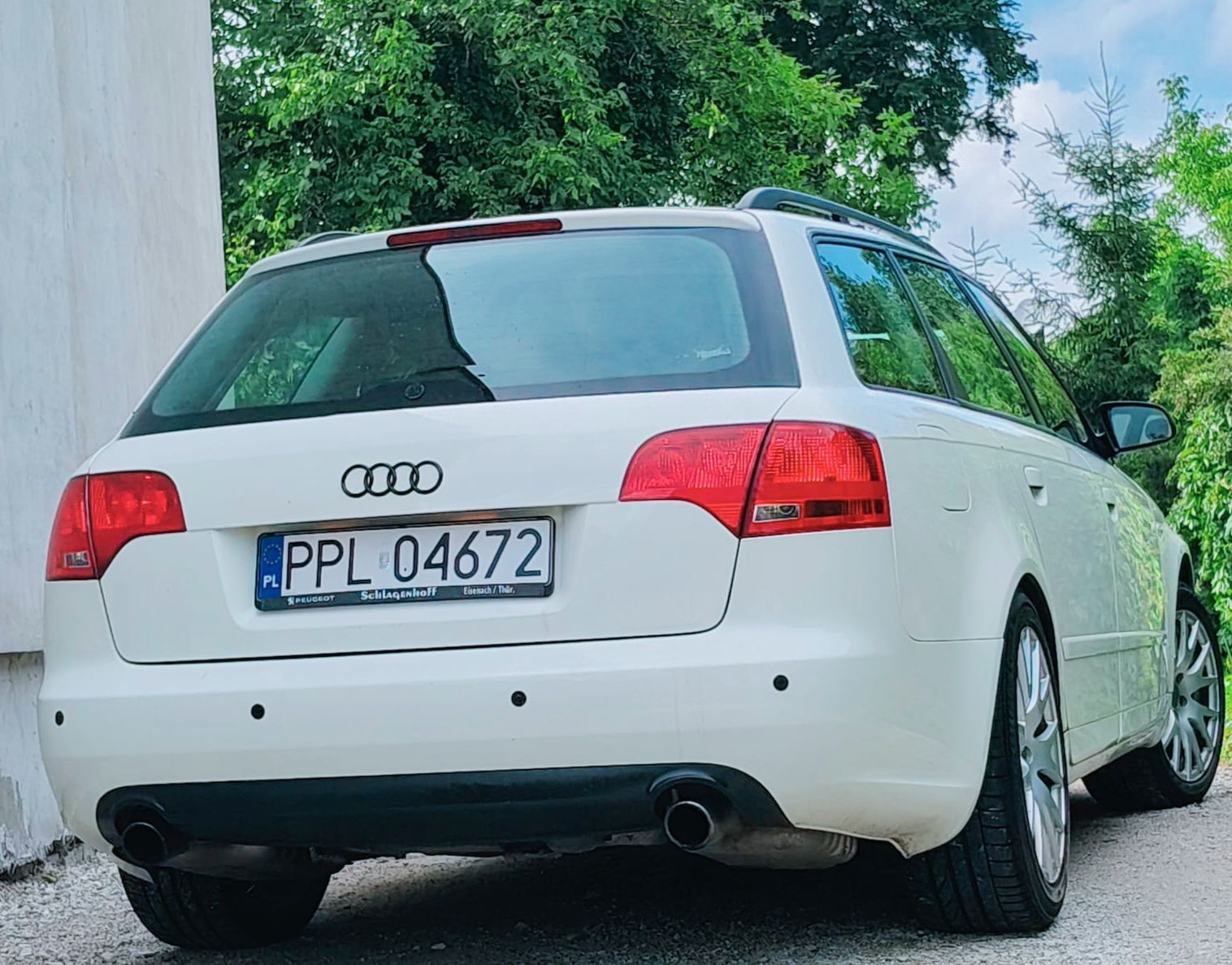 Audi A4 B7. 2.0T. 200hp. Quatrro. Automat. Biała. Alu. Dobry Stan. Pdc