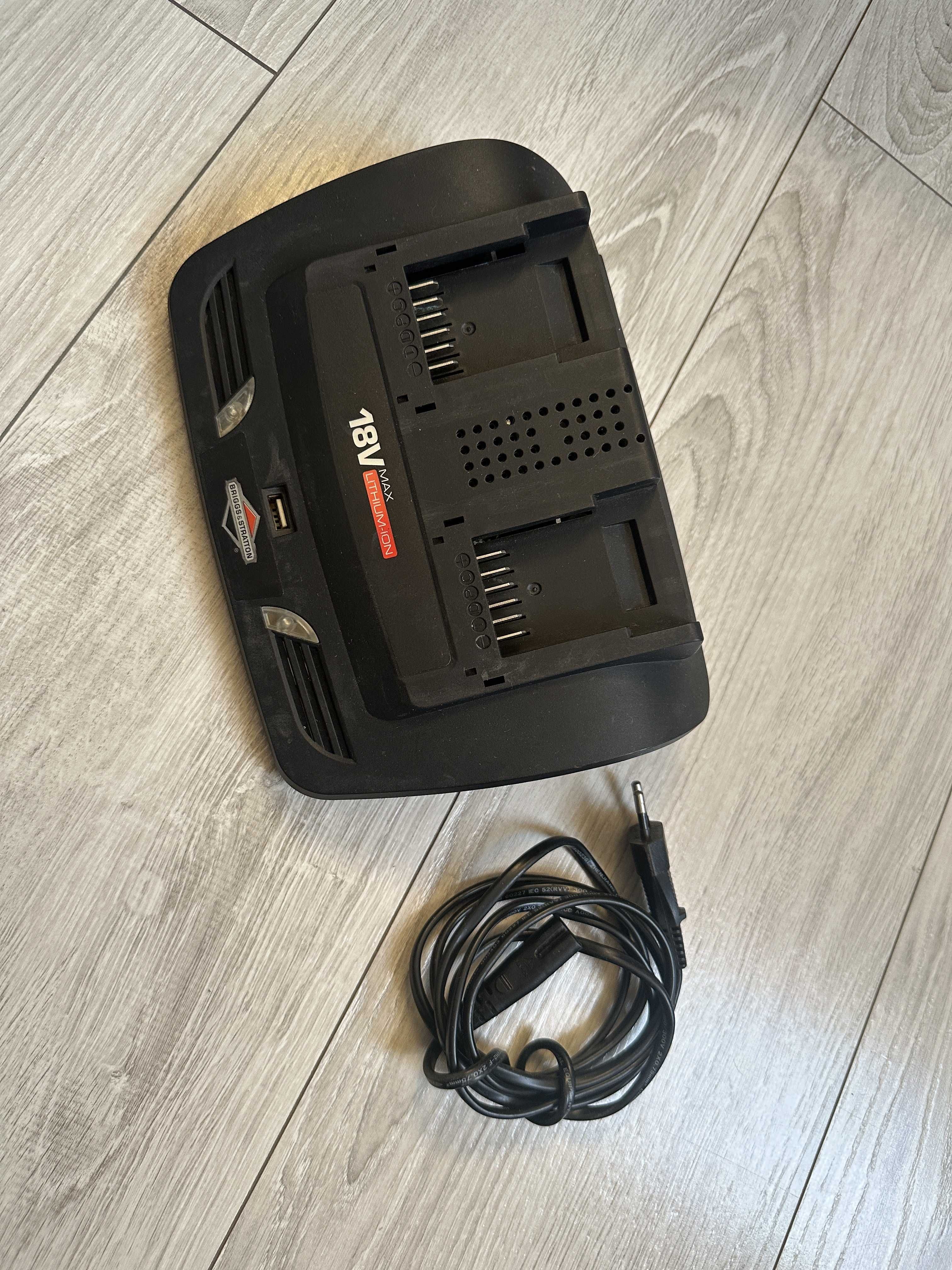 Briggs & Stratton murray / sprint podwójna ładowarka do aku 18v