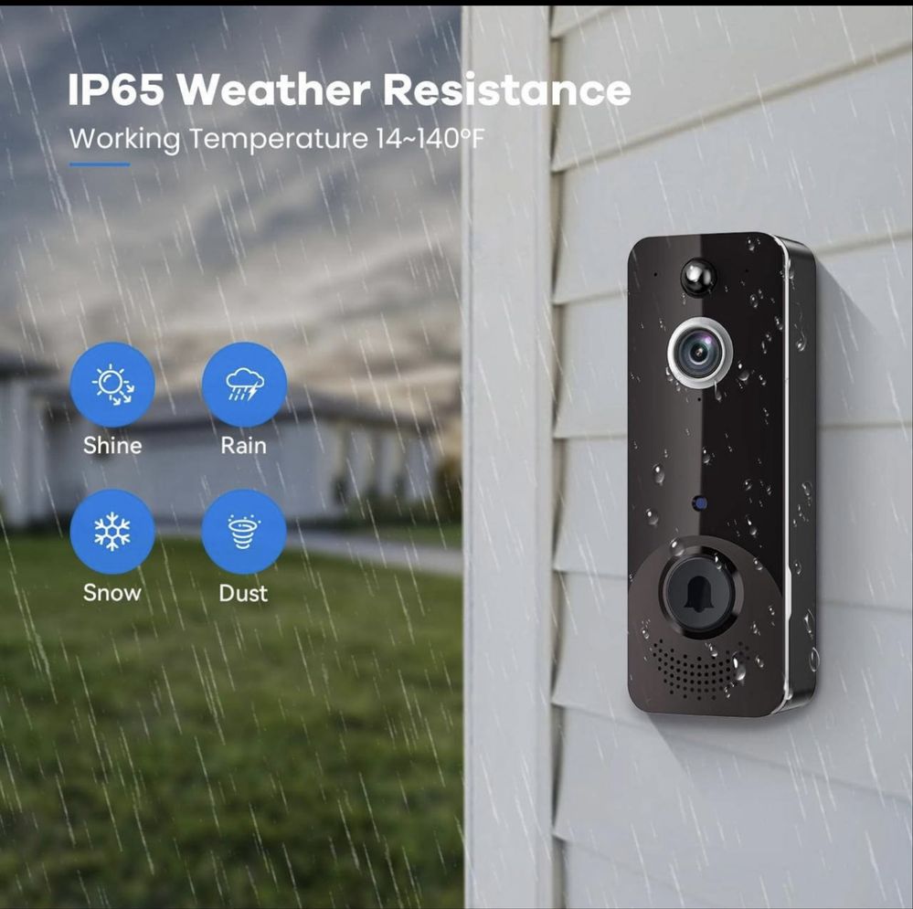 Відео дзвінок video doorbell t8