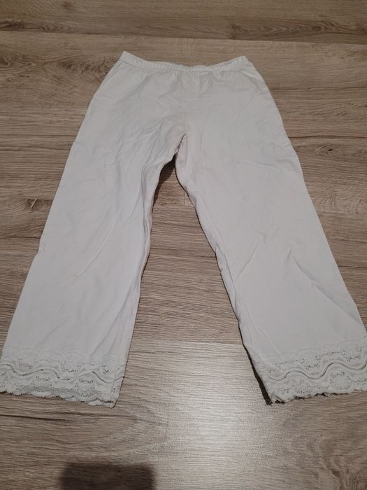 Getry białe rozmiar 158