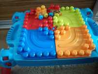 Stolik Mega Blocks z klockami