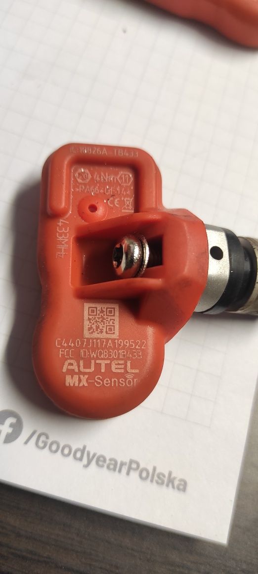 TPMS czujnik czujniki ciśnienia AUTEL MX-Sensor 433Mhz uniwersalne