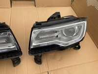 Jeep grand cherokee wk2 bi xenon led skretny lampa lewa reflektor