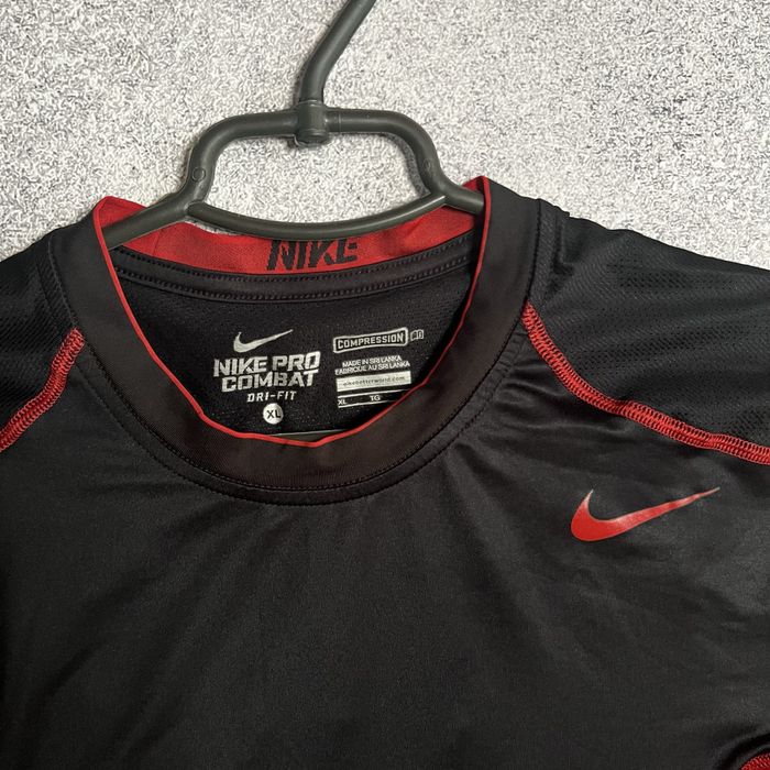 Компресійна футболка Nike Pro Combat оригінальні чоловіча термо найк