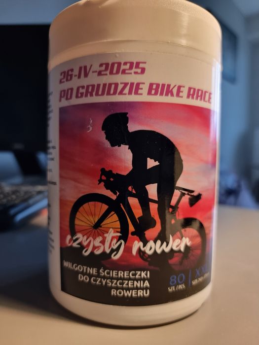 Ściereczki do czyszczenia łańcucha rowerowego