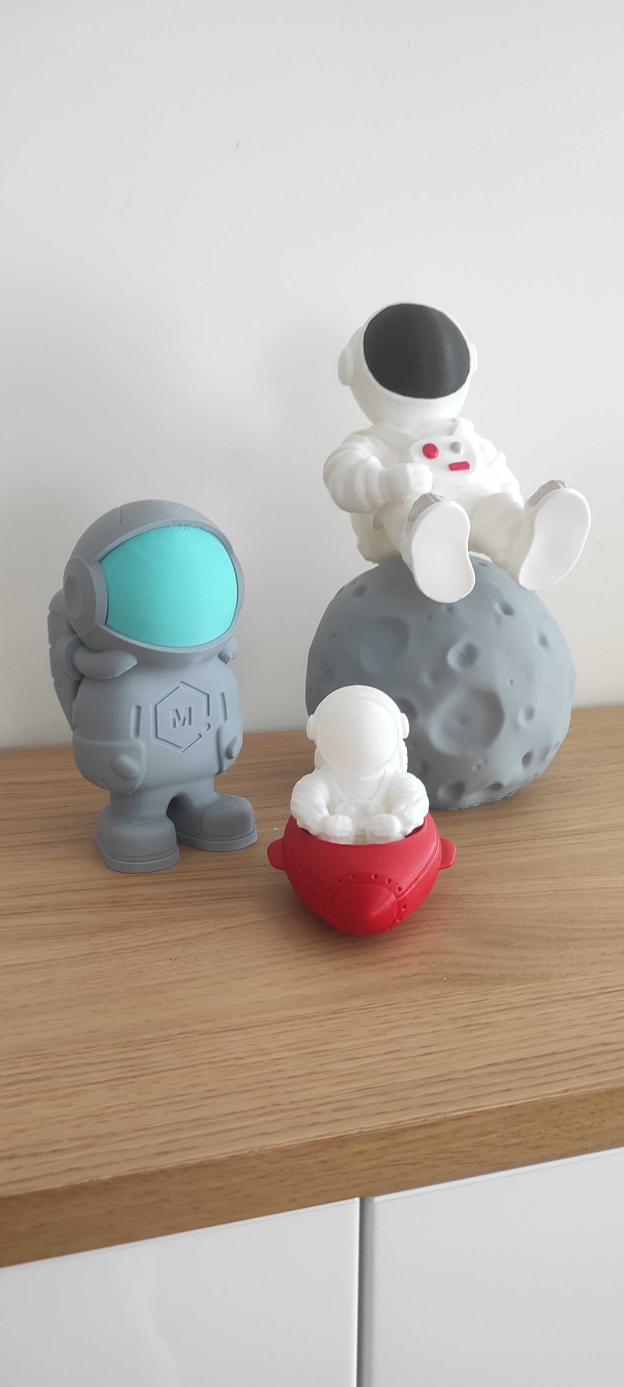 Decoração aniversário criança ou bebe, astronautas, espaço, lua 3D