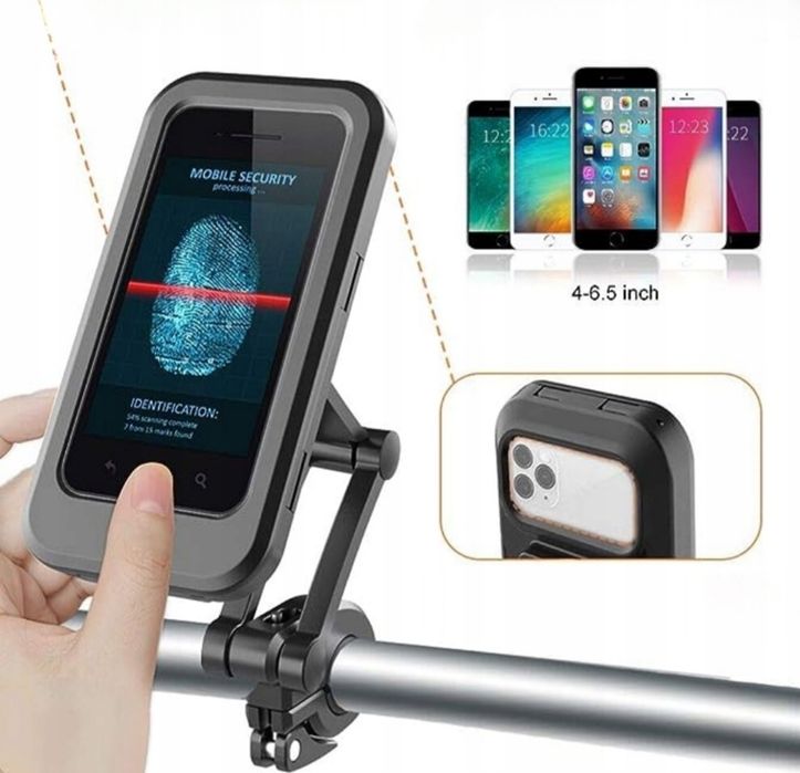 Wodoodporny Uchwyt Rowerowy Motocyklowy Hulajnoga Na Telefon