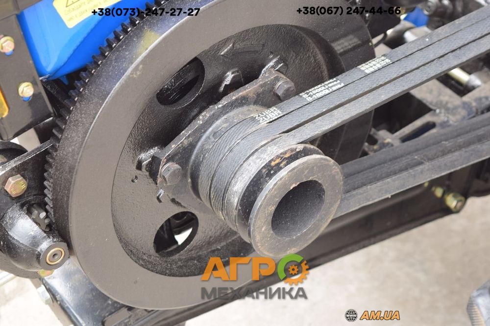 Мотоблок Зубр JR-Q79Е ПЛЮС (10 к.с. дизель)! Фреза 100 см + стартер!