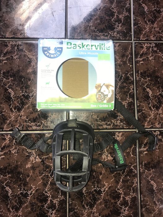 Sprzedam fizjologiczny kaganiec Baskerville Ultra Muzzle - rozmiar 3
