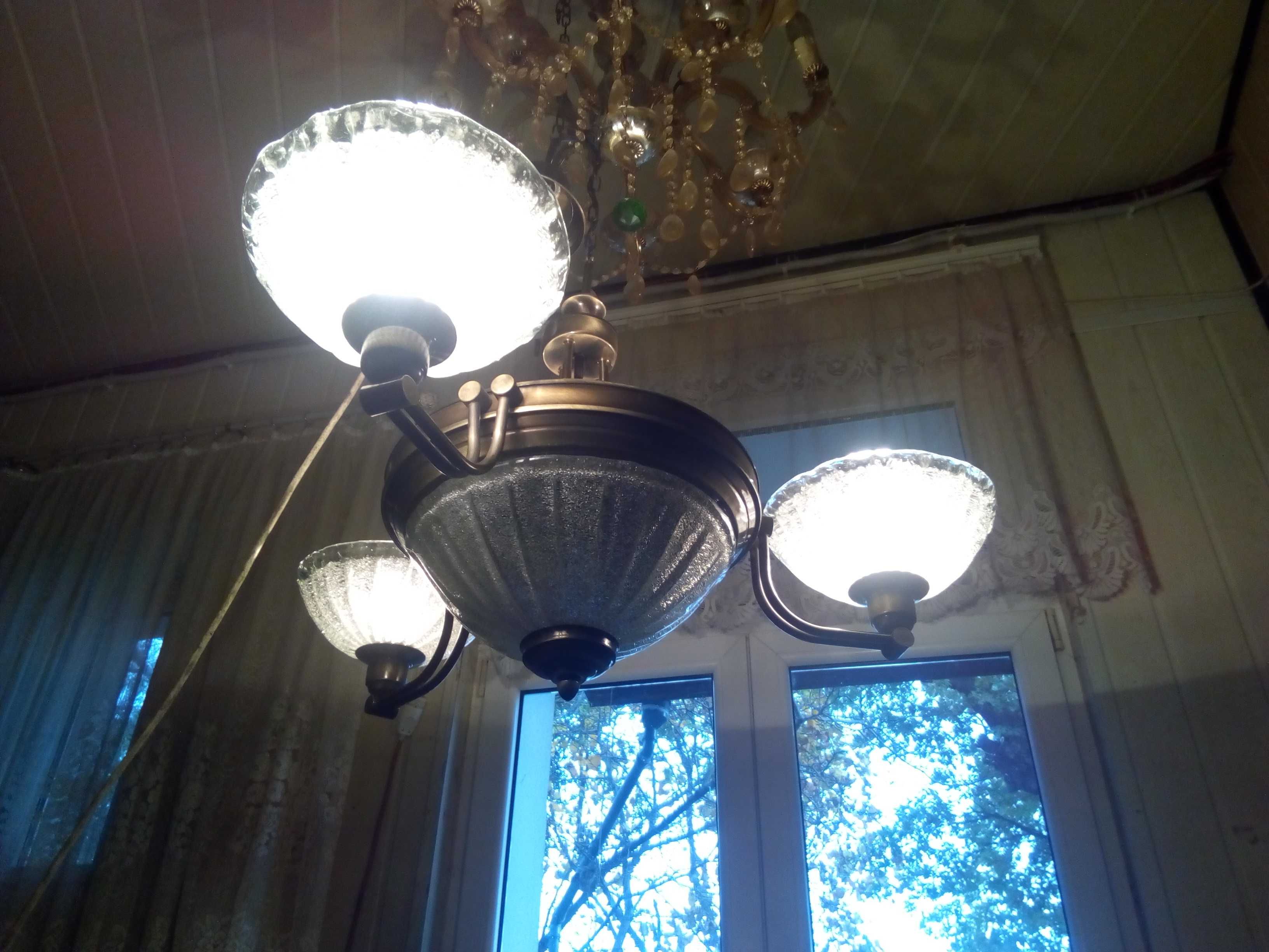 Lampa Wisząca-Żyrandol Retro;duży średnica 75 cm
